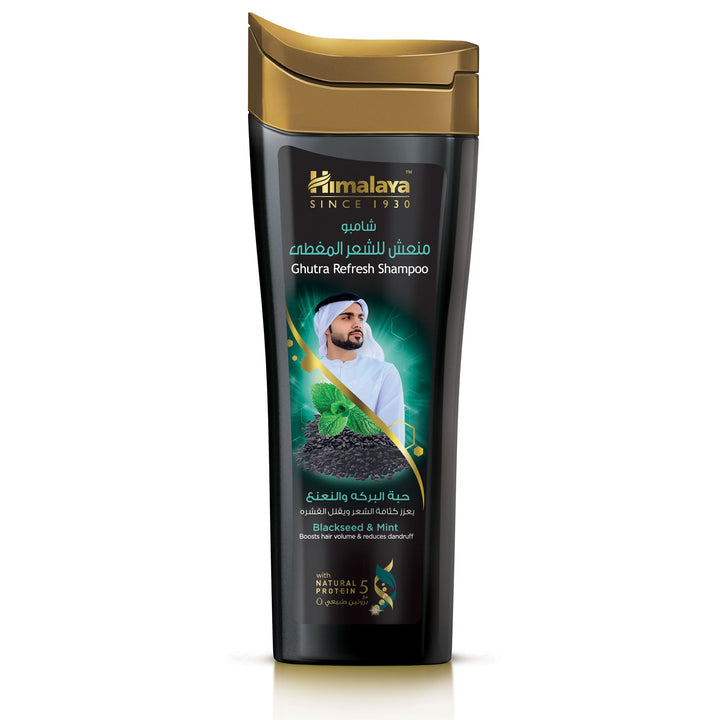 Himalaya’s Ghutra Refresh Shampoo with Blackseed & Mint - 400ml