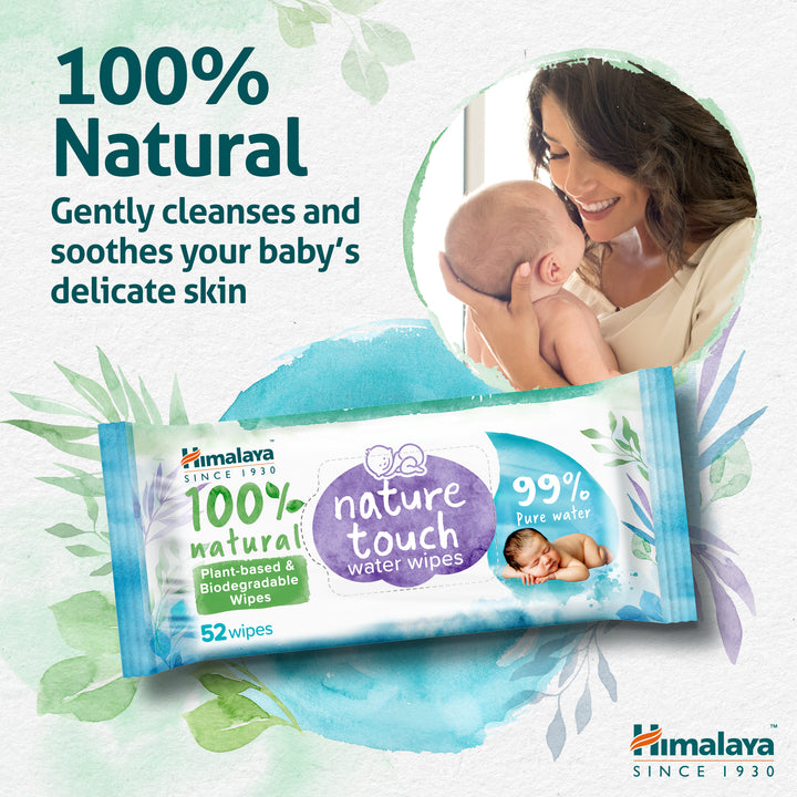 Himalaya Nature Touch Water Baby Wipes