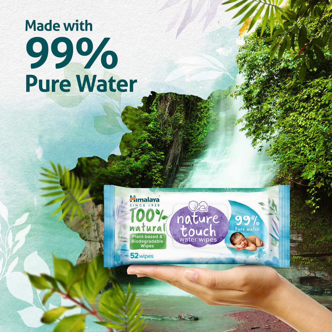 Himalaya Nature Touch Water Baby Wipes