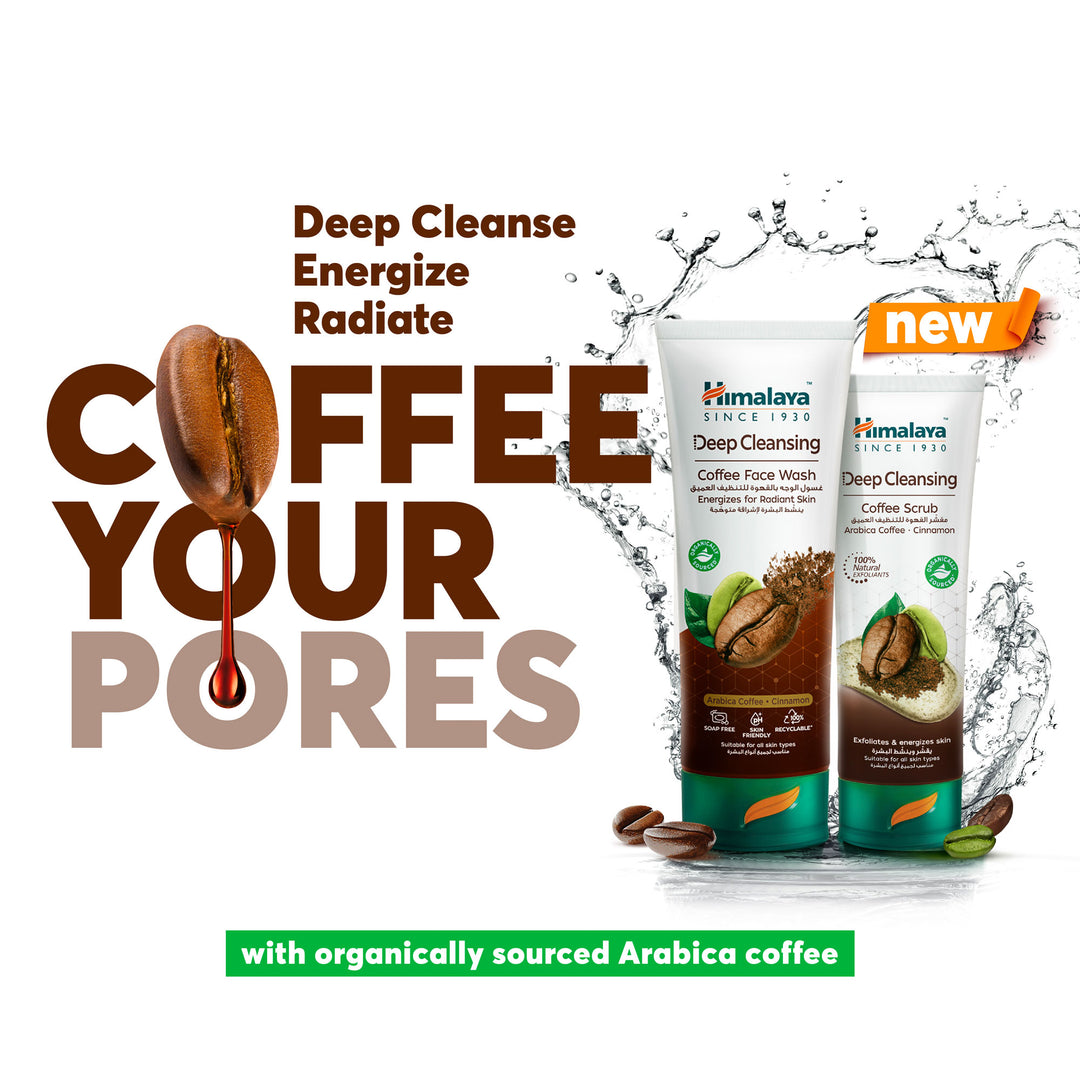 Himalaya Deep Cleansing Coffee Face Scrub