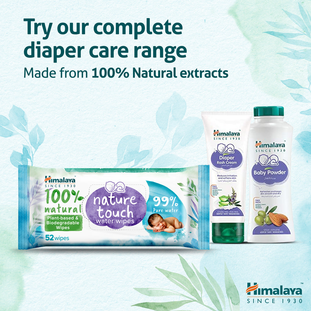 Himalaya Nature Touch Water Baby Wipes