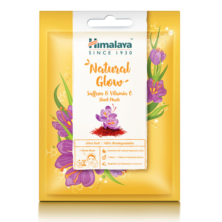 Natural Glow Saffron & Vitamin C Sheet Mask