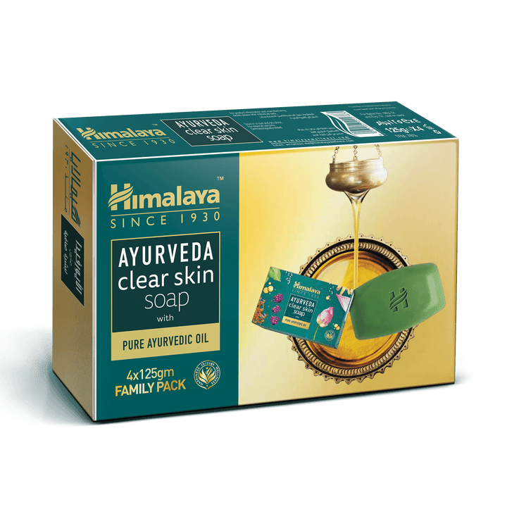 Ayurveda Clear Skin Soap 125*4 Family Pack